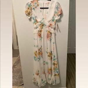 Gianni Bini Dress Floral maxi dress Size: XS